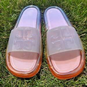 Tory Burch Bubble Jelly Slide Sandals